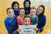 Con la coordinadora y entrenadora del Club Inercia