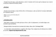 CURSO DE INICIACIÓN AL HOCKEY FEMENINO