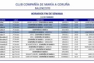 PARTIDOS 2-3 DE FEBRERO