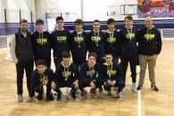 EL EQUIPO INFANTIL A TERCER CLASIFICADO EN EL CAMPEONATO GALLEGO