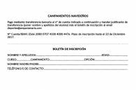 Campamento navideño de Hockey