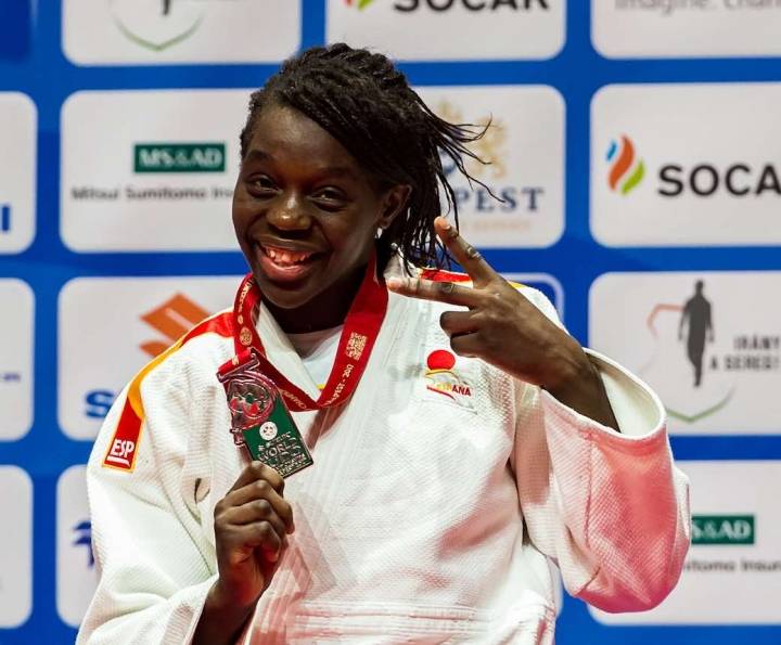 María Bernabeu medallista en el Campeonato del Mundo Budapest