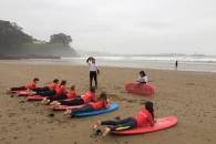 INICIO DE LA ACTIVIDAD DE SURF