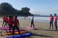 FIN DE SEMANA INCREIBLE CON LA ACTIVIDAD DE SURF