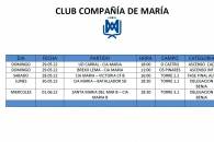 SEÑALAMIENTO PARTIDOS 28 Y 29 DE MAYO