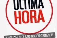 AMPLIAMOS PLAZO INSCRIPCIONES ACTIVIDADES DEPORTIVAS 22/23