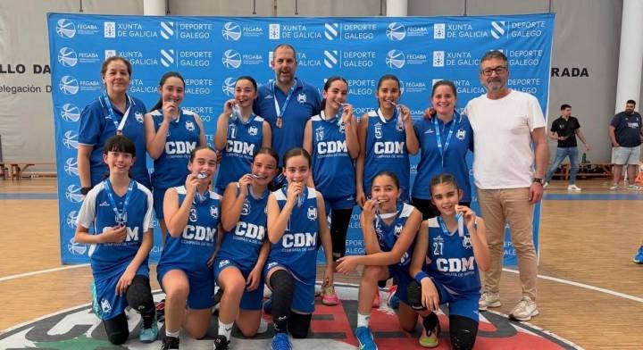 ¡¡EL EQUIPO MINI FEMENINO 3º DE GALICIA!!!
