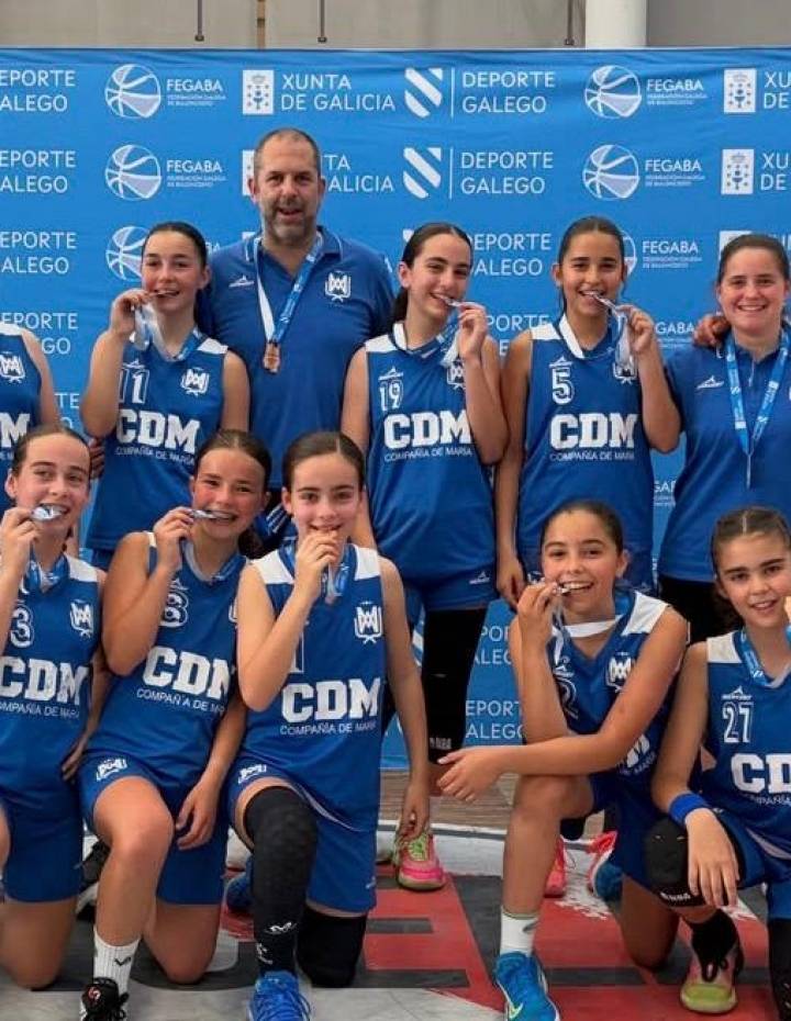¡¡EL EQUIPO MINI FEMENINO 3º DE GALICIA!!!